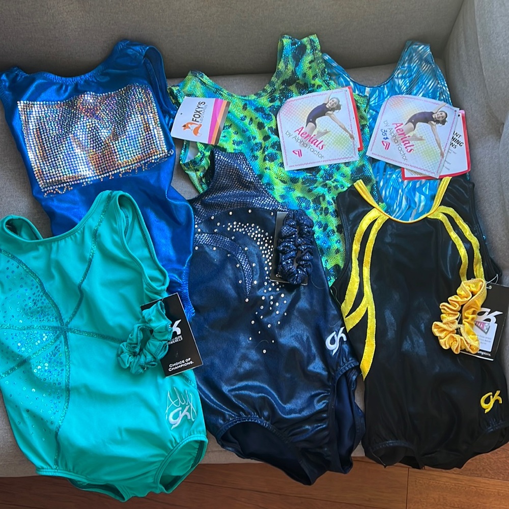 Gymnastics leotards